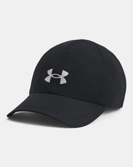หมวกแก๊ป UA Launch Adjustable สำหรับผู้ชาย in Black image number 0